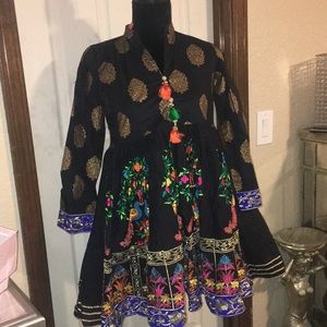Black Afghan Kurta